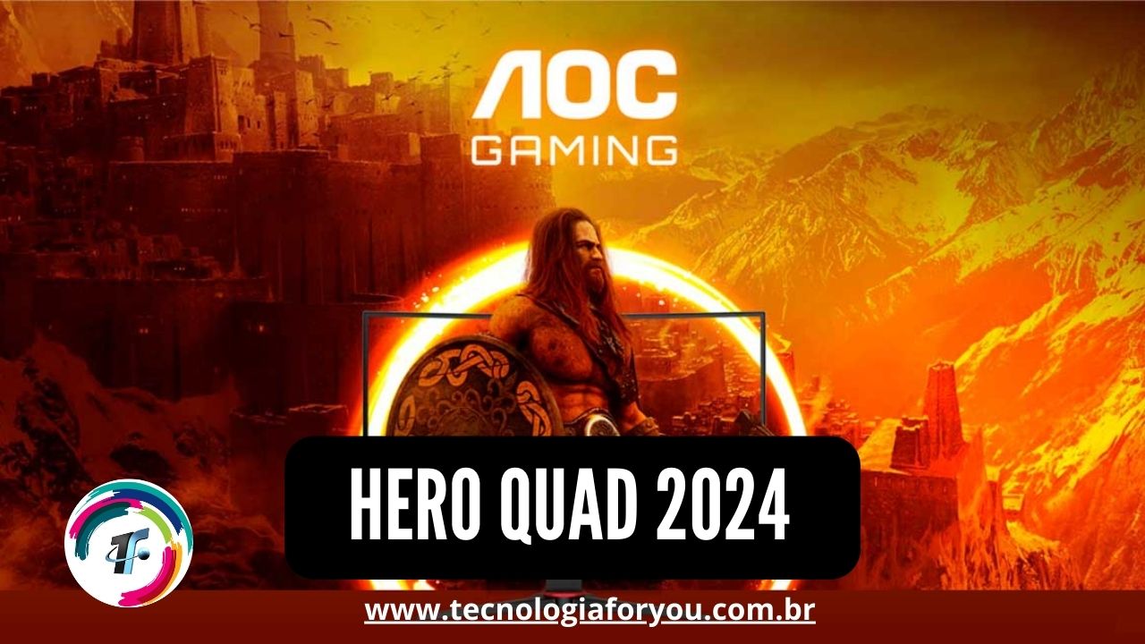 Monitor Gamer AOC Hero Quad com 155Hz e HDR Incrível!